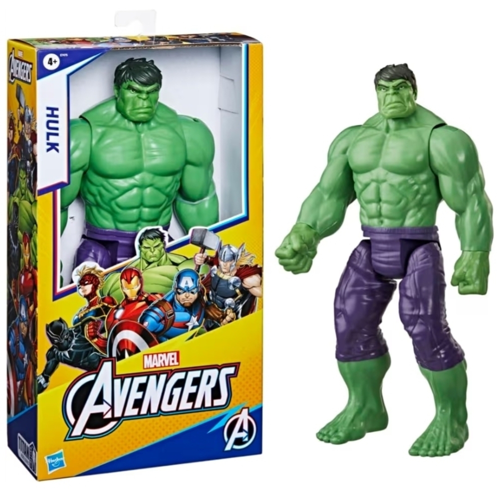 Marvel Avengers Hulk Titan Hero Series 12” Action Figure Hasbro New Damaged Box